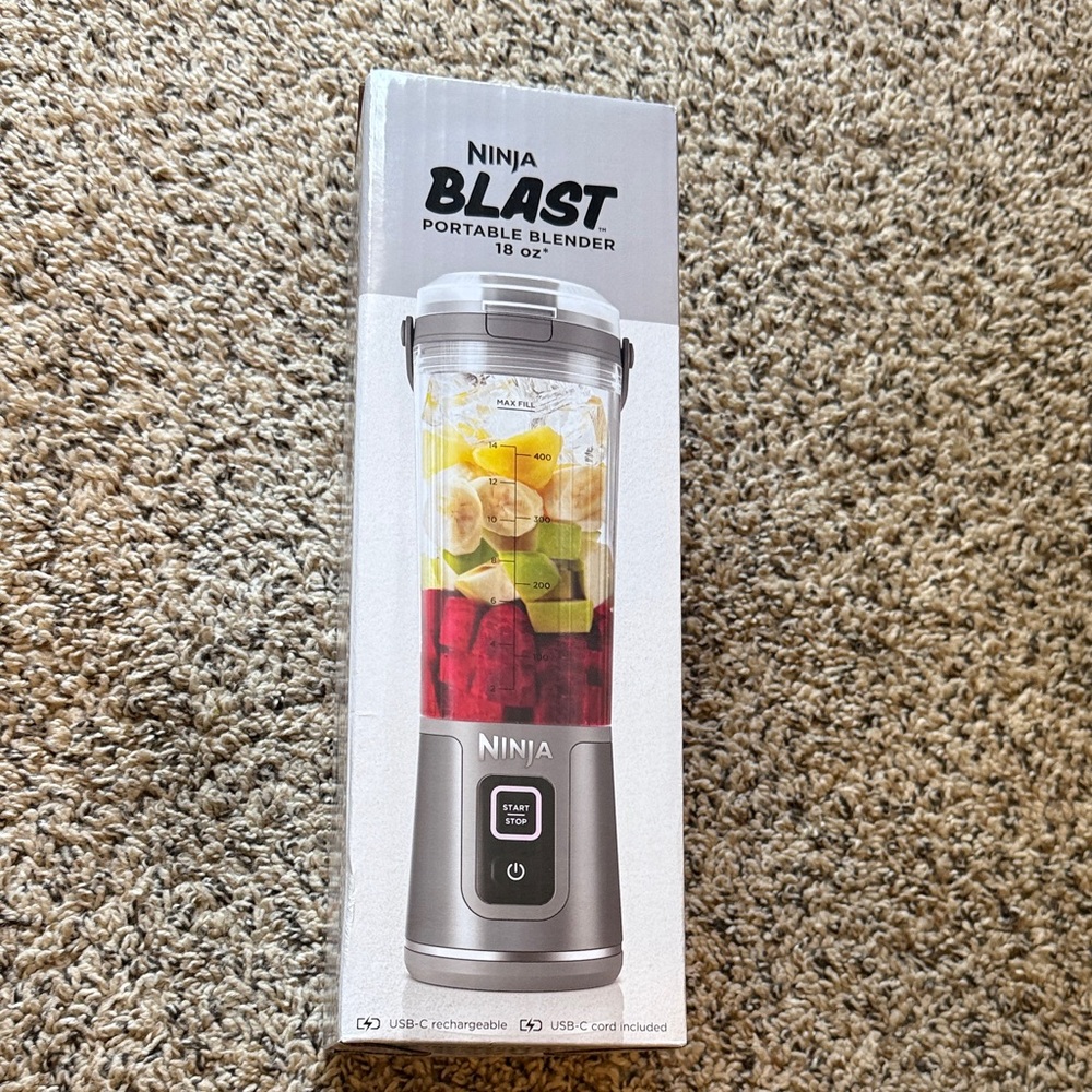 Ninja Blast Silver Portable Blender